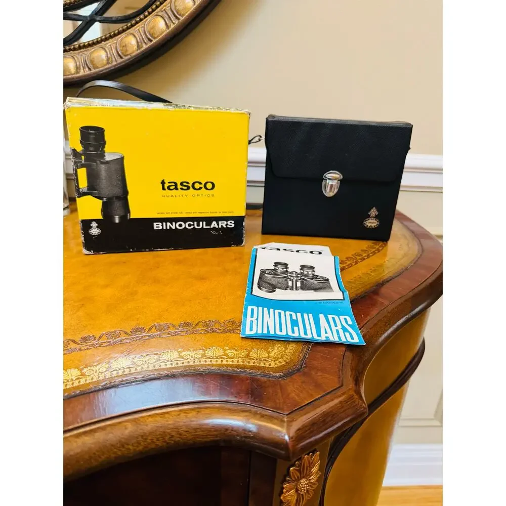 Tasco Binoculars Fully Coated 7x35mm 304 Sea Pilot 304 Case Box Instructions